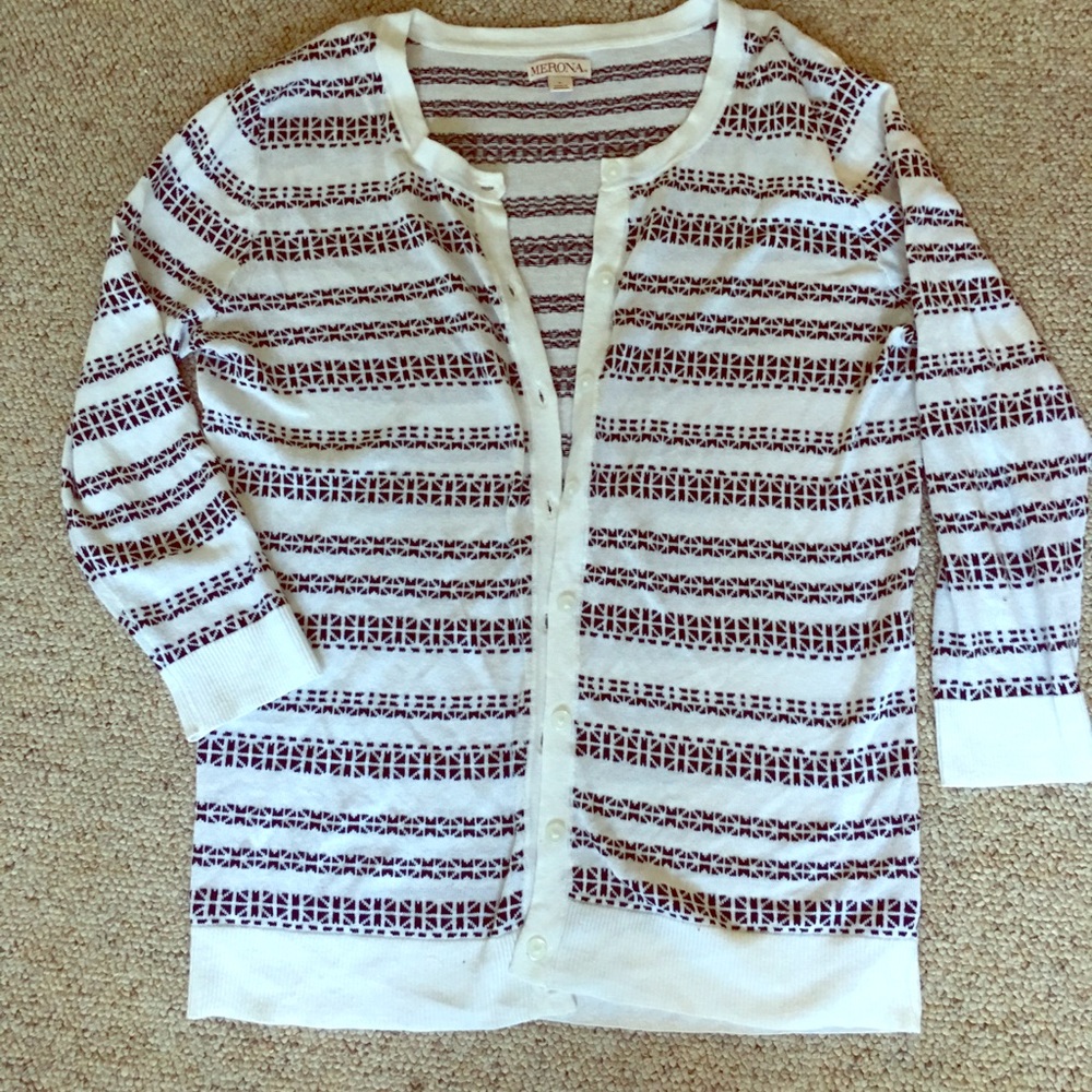 Black & White cardigan